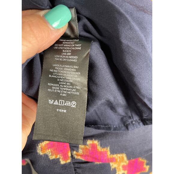 Anthropologie Candy Crush Puffed Long Sleeve Tiered Mini Dress Size‎ Medium - Picture 16 of 16